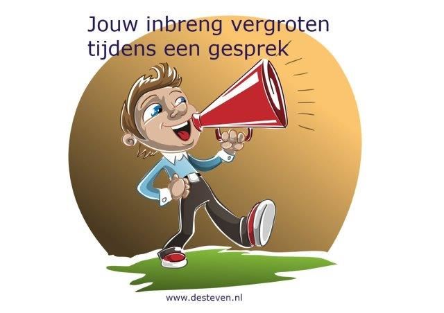 Inbreng vergroten tijdens gesprekken