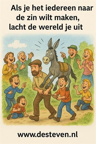 Iedereen naar de zin maken is onzin!