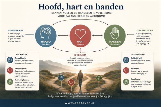 Onbalans: hoofd, hart en handen