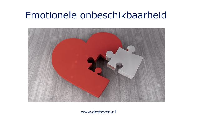 Emotioneel onbereikbaar en onbeschikbaar