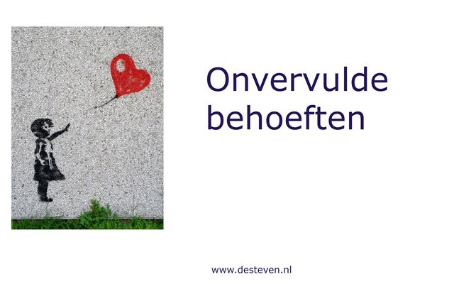 Onvervulde behoeften