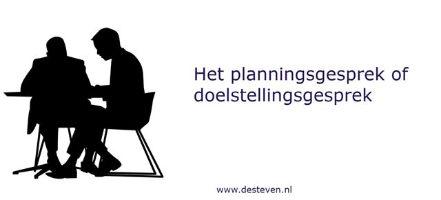 Planningsgesprek of doelstellingsgesprek