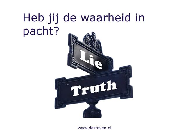 De waarheid of de wijsheid in pacht hebben