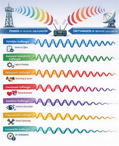 Communicatie op verschillende golflengten