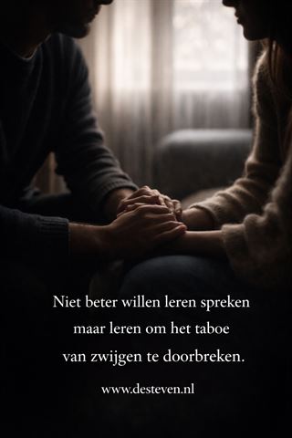 Taboe van verzwijgen en doodzwijgen doorbreken