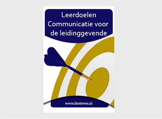 Leerdoelen communicatie leidinggevende