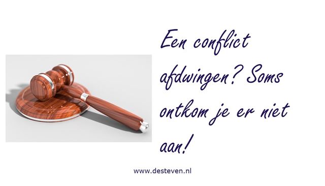 Conflict afdwingen