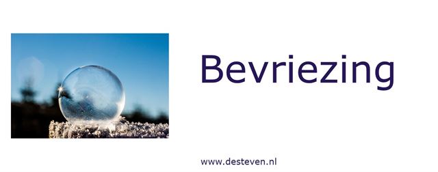 Bevroren gevoel, versteend