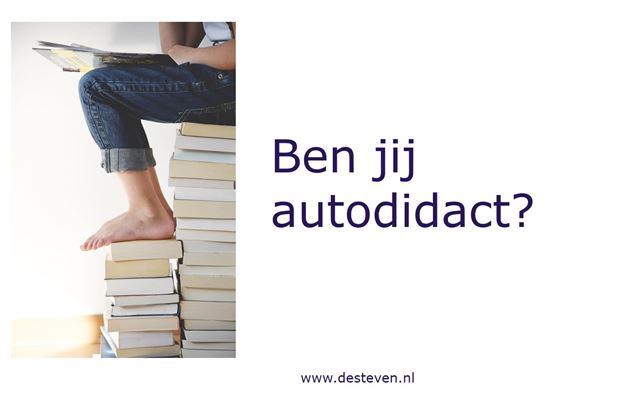 Autodidact: ben jij dat?