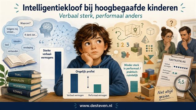 Intelligentiekloof: verbaal en performaal