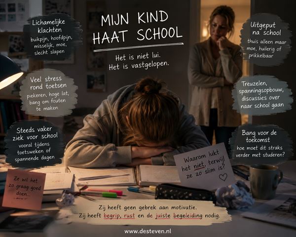 Waarom hoogbegaafde kinderen school haten