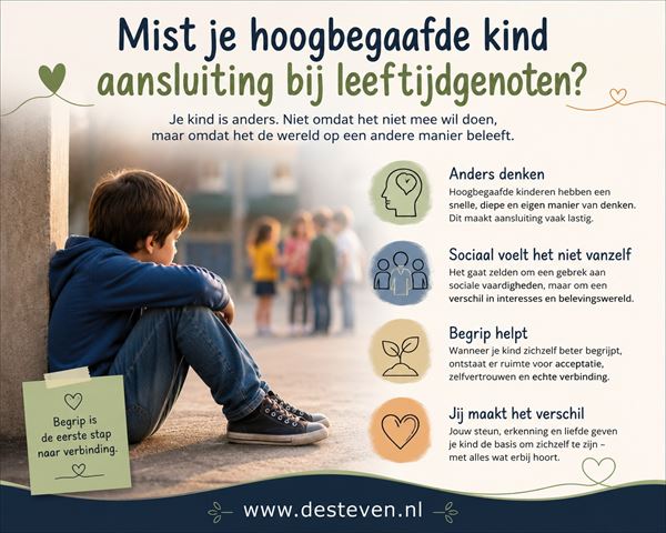 Aansluiting missen bij leeftijdgenoten