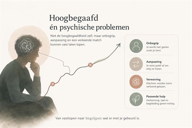 Hoogbegaafd en psychische problemen