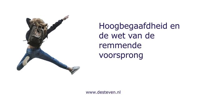De wet van de remmende voorsprong en hoogbegaafdheid