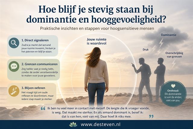 Omgaan met dominante personen als hoogsensitief mens