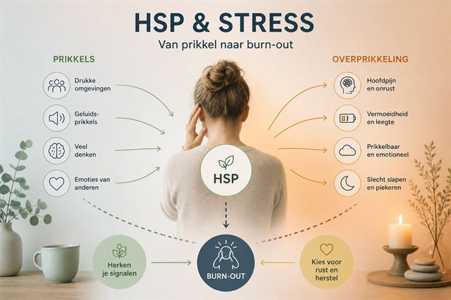 HSP stress en overprikkeling: wat is het verschil?
