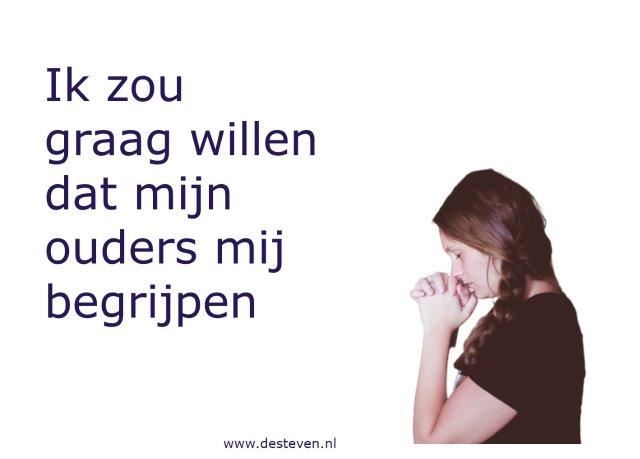 Onbegrip ouders