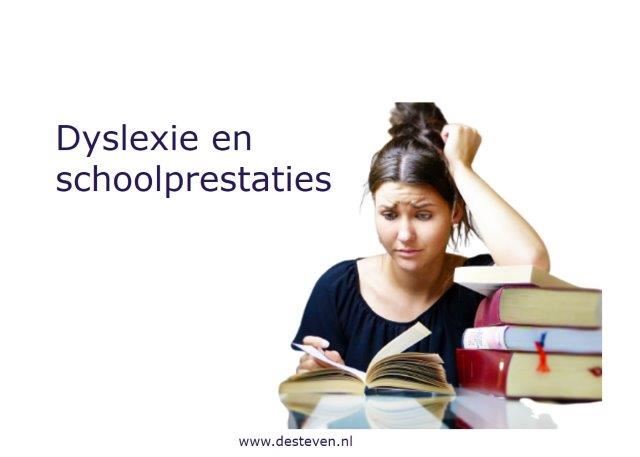 Dyslexie en schoolprestaties