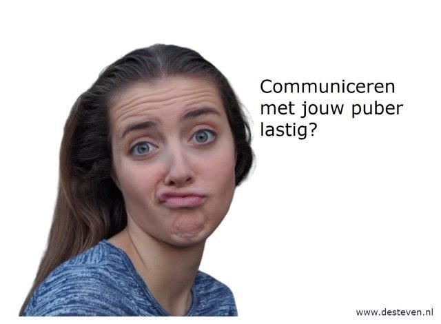 Communicatie pubers lastig?