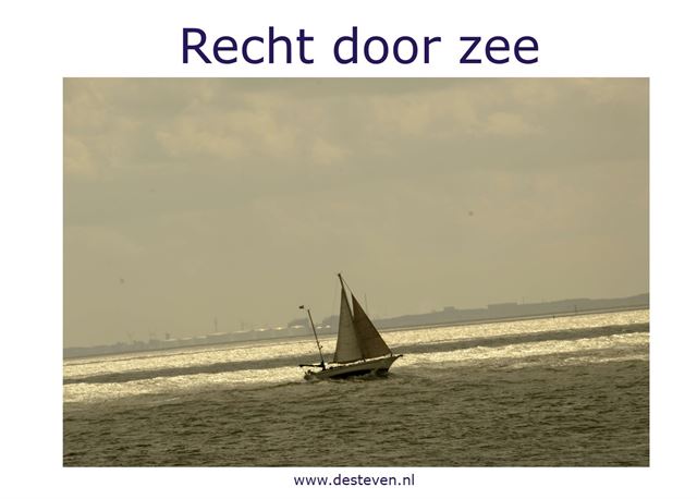 Recht door zee