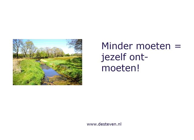 Jezelf ontmoeten