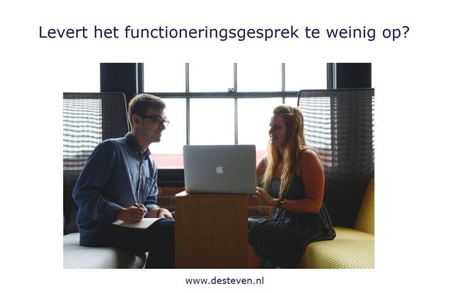 Wat is het effect van een functioneringsgesprek?