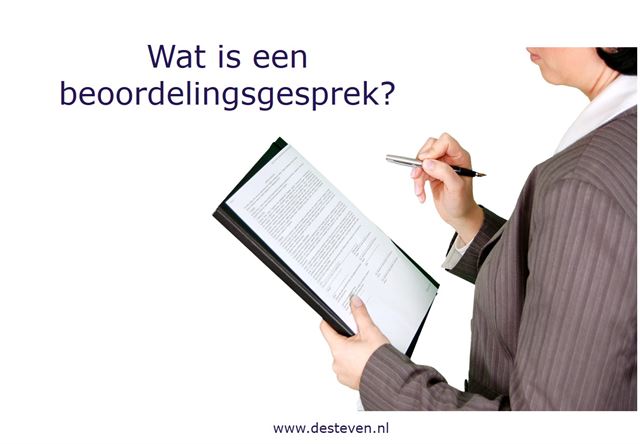 Beoordelingsgesprek: wat is dat?