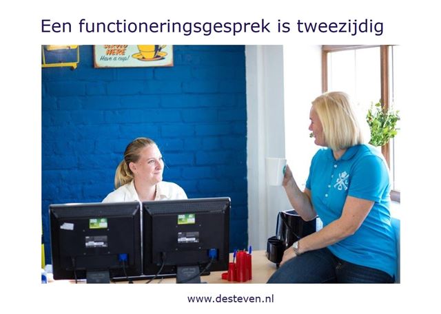 Functioneringsgesprek is tweezijdig