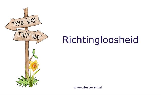 Richtingloosheid in teams en organisaties