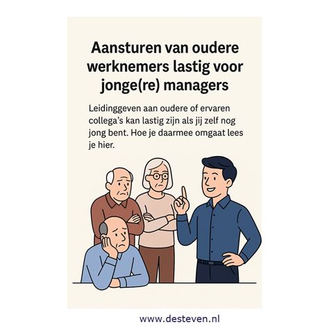 Leidinggeven aan oudere werknemers 