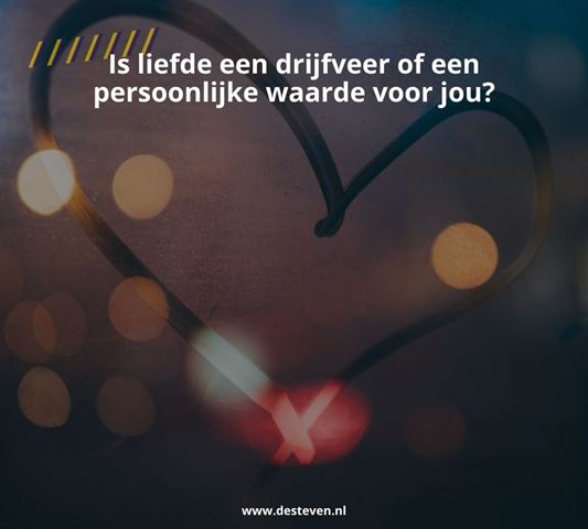 Liefde als persoonlijke waarde