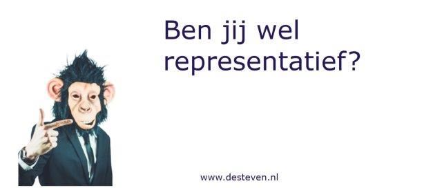 Representatief overkomen