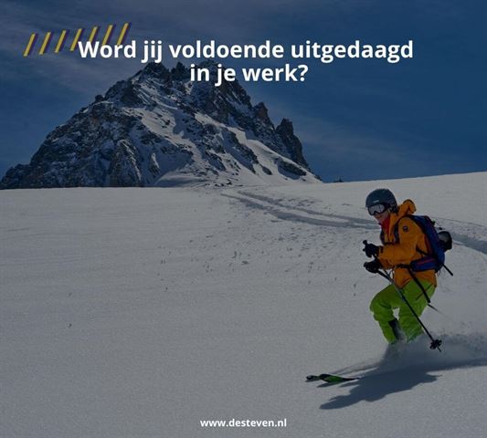 Word jij voldoende uitgedaagd in je werk?