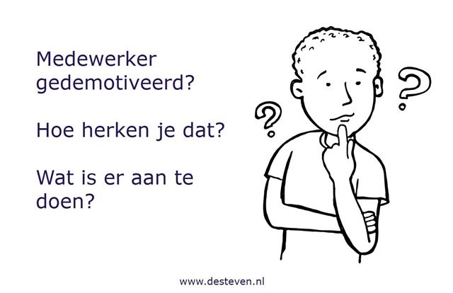 Medewerker gedemotiveerd