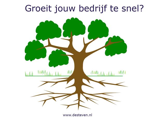 Bedrijf groeit te snel