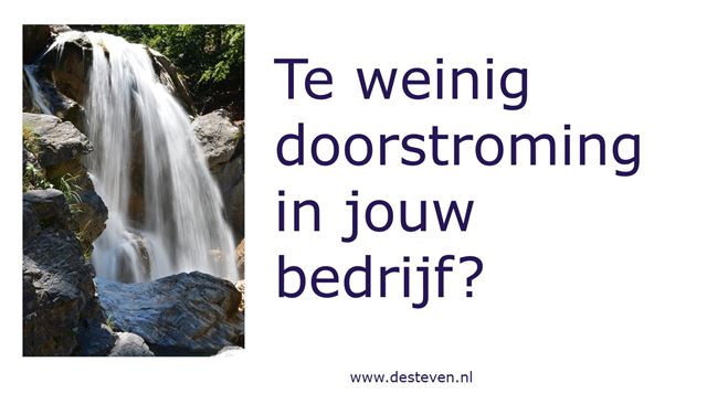 Te weinig doorstroming in jouw bedrijf?