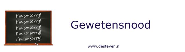 Gewetensnood of gewetenswroeging