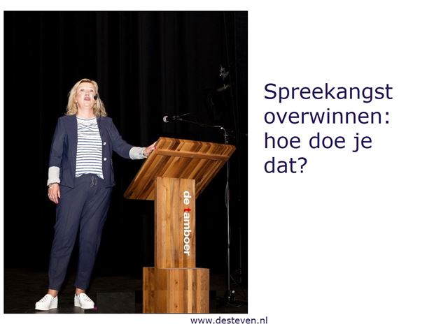 Spreekangst overwinnen