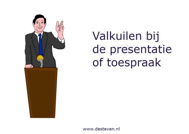 Valkuilen bij de toespraak of spreekbeurt