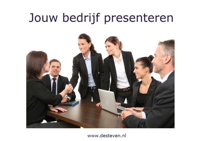 Bedrijf presenteren