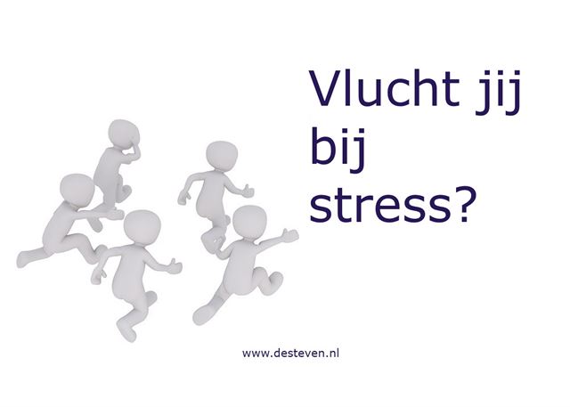 Vluchten bij stress