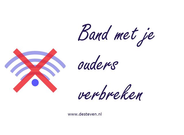 Band met je ouders verbreken