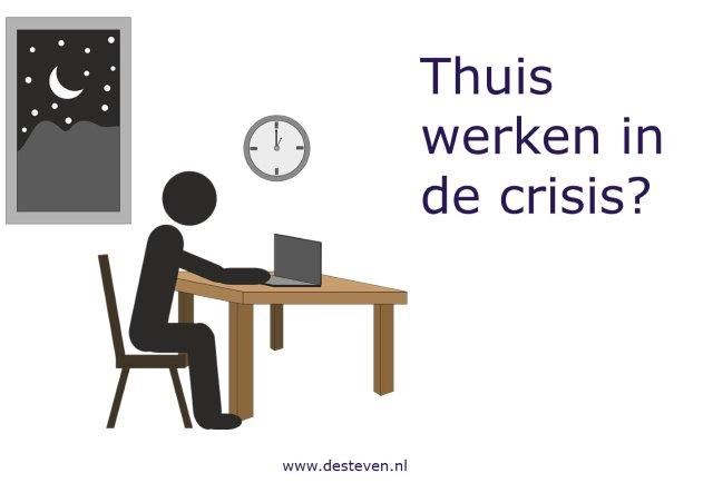 Thuis werken in de corona crisis