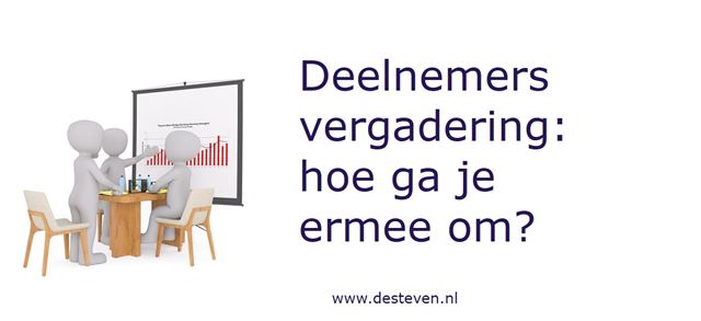 Deelnemers vergadering