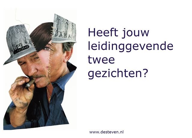 Leidinggevende twee gezichten