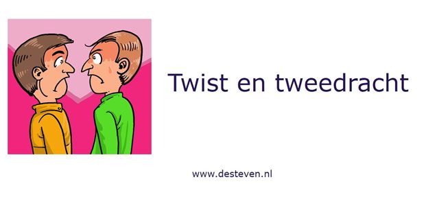 Twist en tweedracht in het team