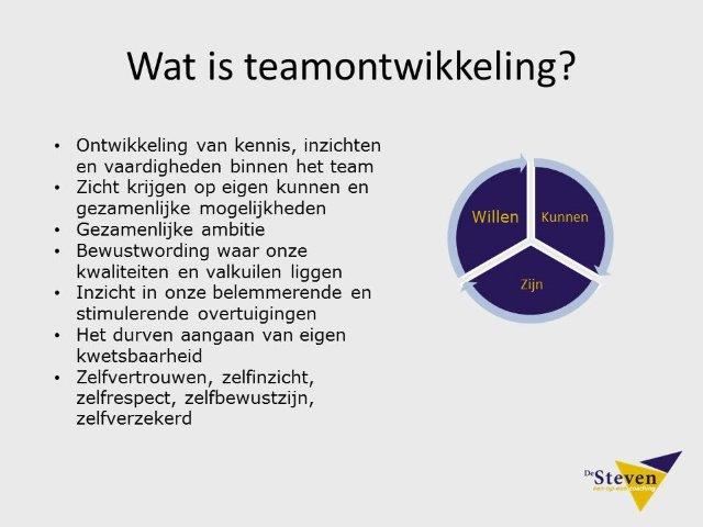 Wat is teamontwikkeling