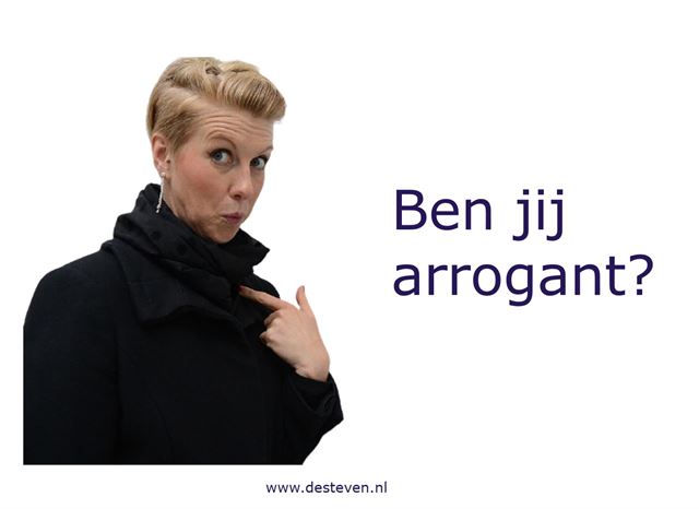 Arrogant overkomen