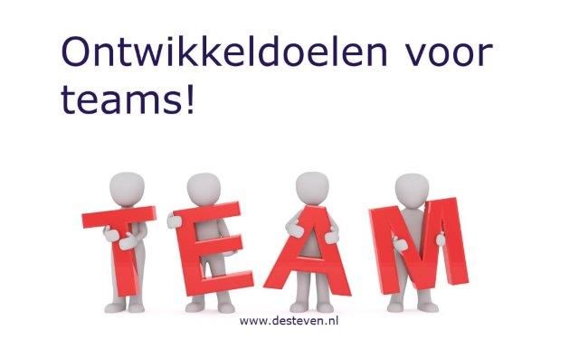 Ontwikkeldoelen voor teams