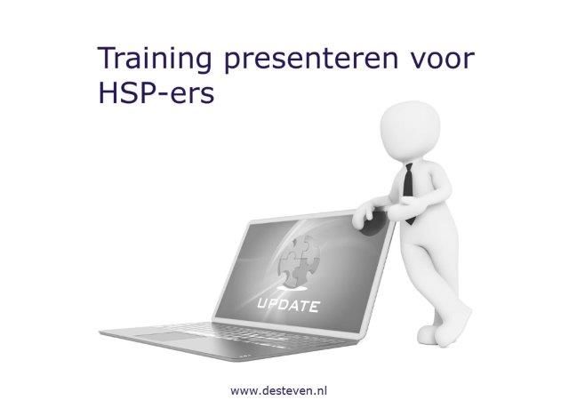 Training presenteren voor hoogsensitieve personen